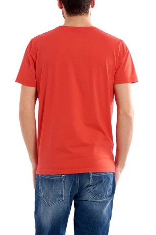 T-Shirt uomo Poison rosso fronte 