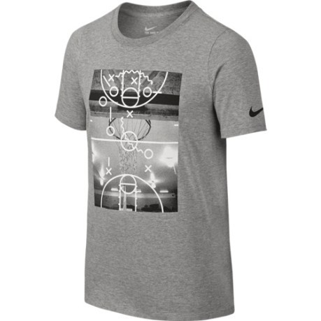 Baby T-Shirt Court Plays Image gray