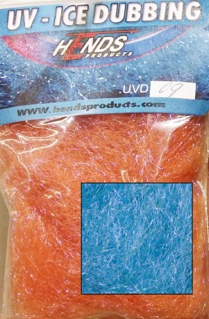 UV-Ice Dubbing-violett rot