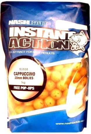 Boilies Instant Action Cappuccino 