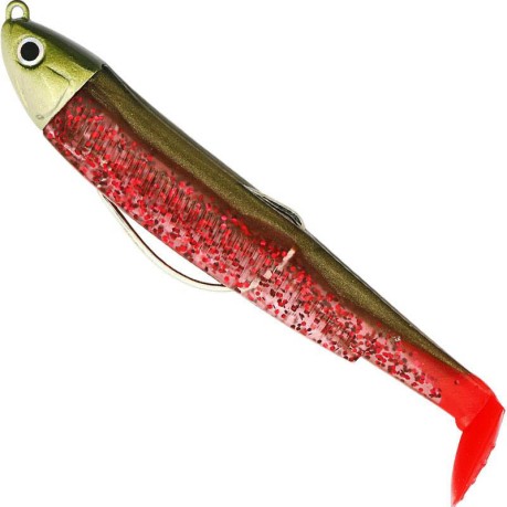 The Black Minnow Combo Shallow-6g green red