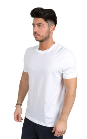 T-Shirt Hommes blanc Classique