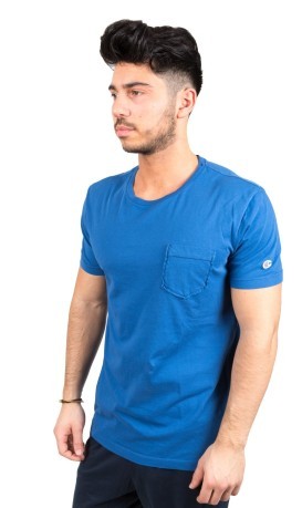 T-Shirt hommes de Montauk Point bleu