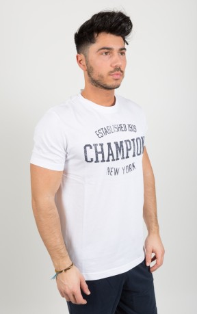T-Shirt Uomo Classic American bianco 
