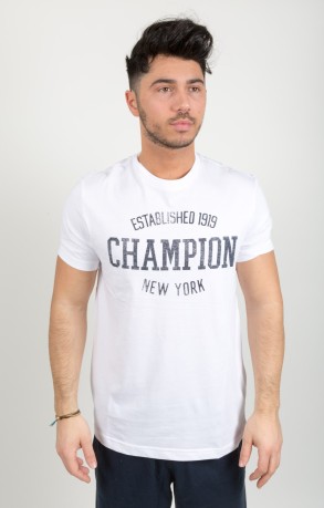 T-Shirt Homme Classique, Américain, blanc