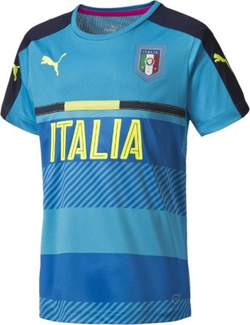 Football shirt Men Figc Italia Training Jersey blue