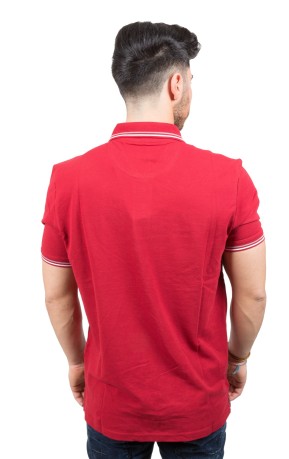 Poloshirt Easy Fit rot variante 1