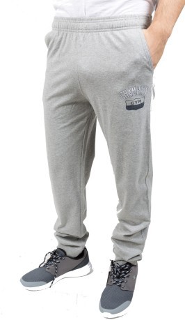 Pantalones de Hombre de Gimnasio Pro Jersey gris