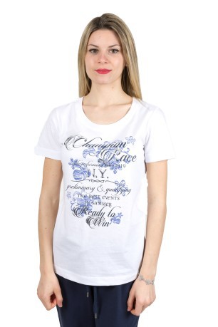 T-Shirt Donna Heritage bianco 