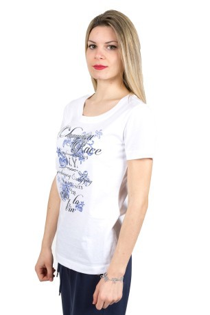 T-Shirt Femme blanc Patrimoine