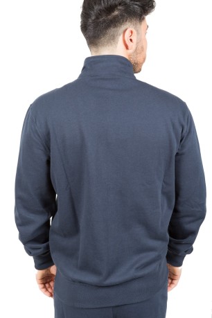 Men's sweatshirt Gym Full Zip blue