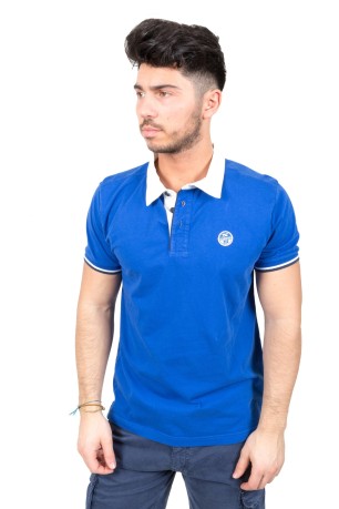 Pole Man Chris Jersey Collar blue Shirt variant 1