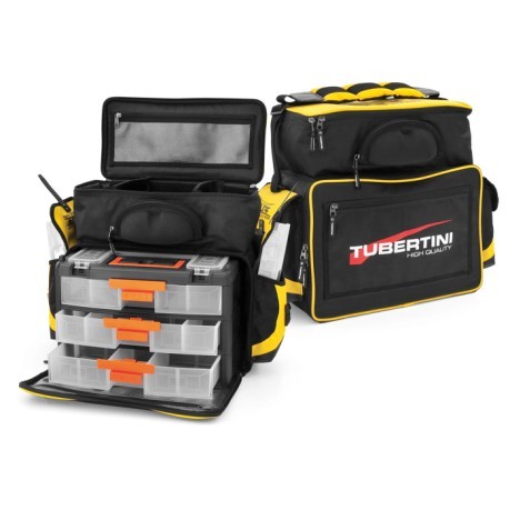 Bag T-Surf with box, black, yellow.