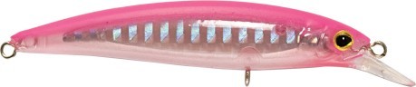 El señuelo Artificial Ámbar Jack de 7 cm de color rosa de cristal