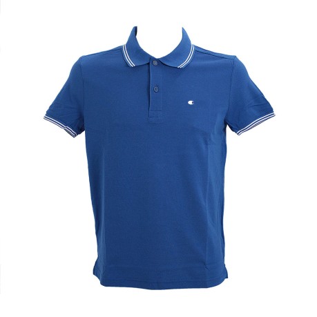 Poloshirt Easy Fit-100% Baumwolle-blau, variante 2