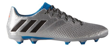 Mens Football boots Messi 16.3 FG grey blue