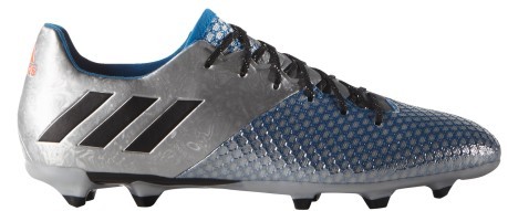 Scarpe Calcio Uomo Messi 16.2 FG grigio-blu dx 
