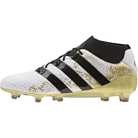 Soccer shoes Ace 16.1 Primeknit FG white yellow