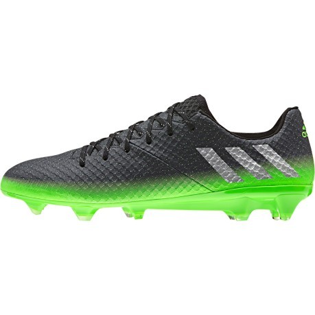 Schuhe-Fußballschuhe Messi 16.1 FG schwarz grün