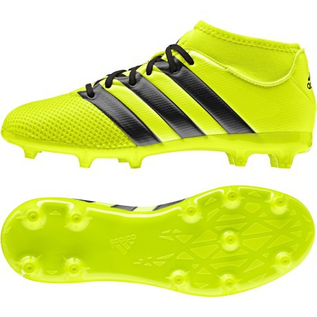 comer siga adelante contrabando Fútbol zapatos de Niño Adidas Ace 16.3 Primemesh FG/AG colore amarillo  negro - Adidas - SportIT.com
