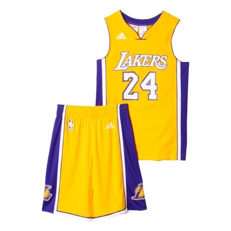 Kit Lakers Bryant yellow-purple