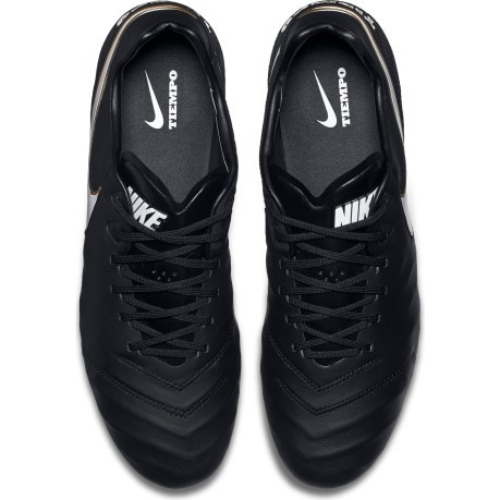 Mens chaussures de Football Tiempo Legend I FG noir