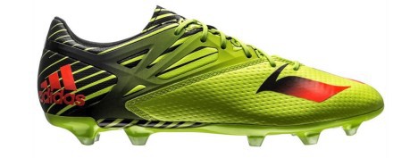 Mens chaussures de Football Messi 15.2 jaune noir