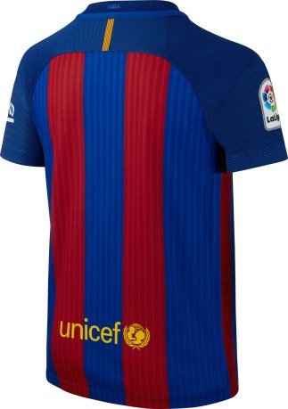 T-shirt Child Barcelona-red-blue