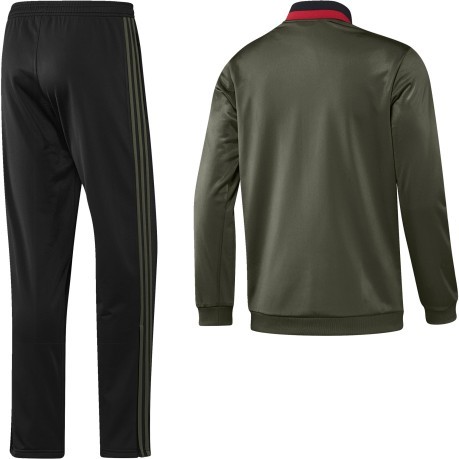 Trainingsanzug Mann Milan Pes Suit grün schwarz