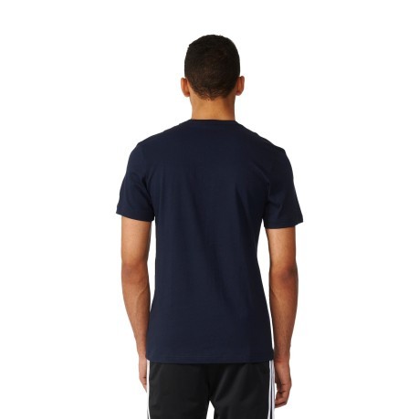 T-Shirt Herren Toungue Label blau