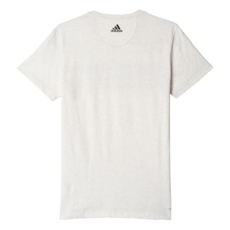 T-shirt Homme Sport Essentielle Linéaire blanc noir