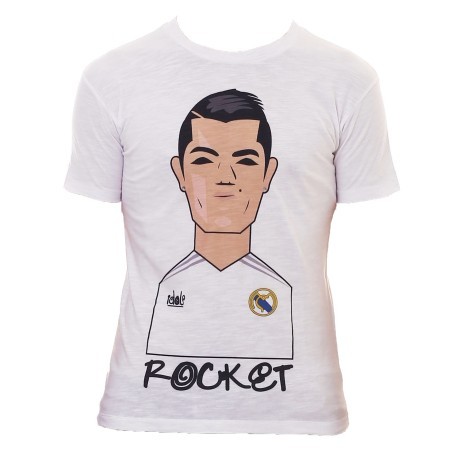 T-Shirt Para Hombres Cohete Cristiano Ronaldo