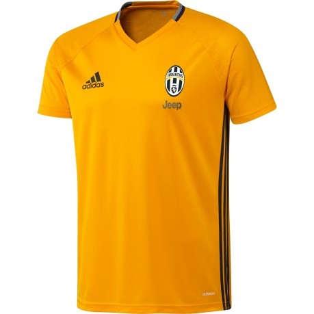 Jersey de fútbol de Hombre de Entrenamiento de la Juventus 16/17 amarillo 1