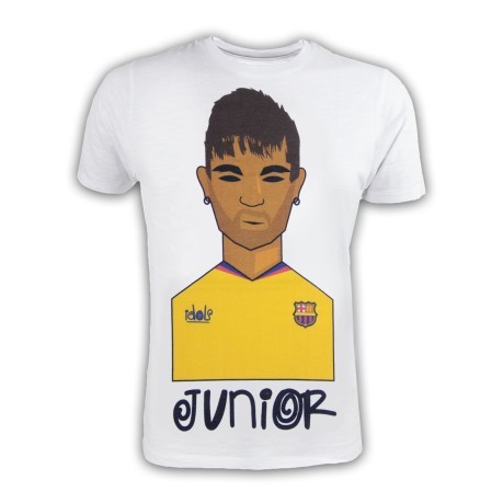 Hommes T-Shirt Neymar Junior blanc