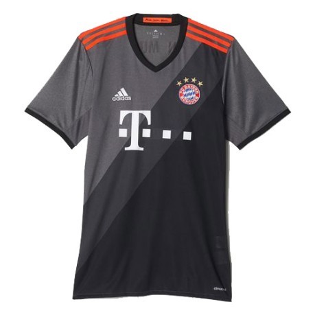 Replica maillot de Foot Bayern Munich Away rouge profil