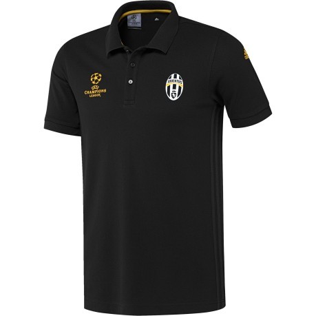 Polo Juventus 2016/17 schwarz
