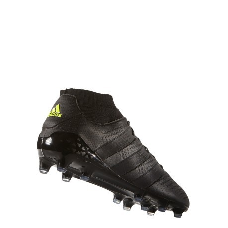 Chaussures de football Ace 16.1 PrimeKnit FG noir