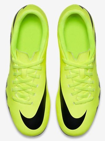 Chaussures de Football HyperVenom Phade II FG-jaune-rouge à droite