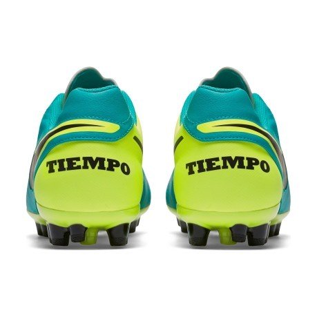 Schuh Fußballschuhe Tiempo Genio II Leather AG grün schwarz