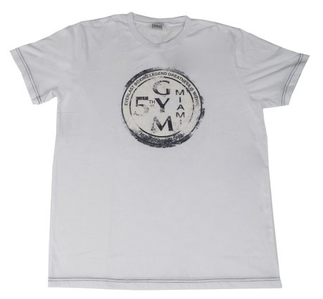 T-Shirt Hombre Logo de Regreso A la Escuela blanco