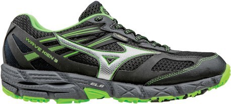 Zapatos de los hombres de Onda Kien 3 Gtx Trail Gore Texto neor verde