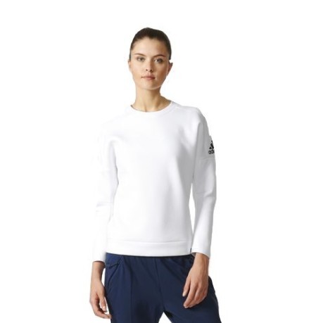 Sweatshirt Woman, Z. N., And white