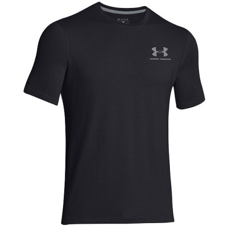 T-shirt hommes Sportstyle Poitrine Gauche Logo noir