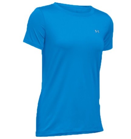 Damen T-Shirt HeatGear blau