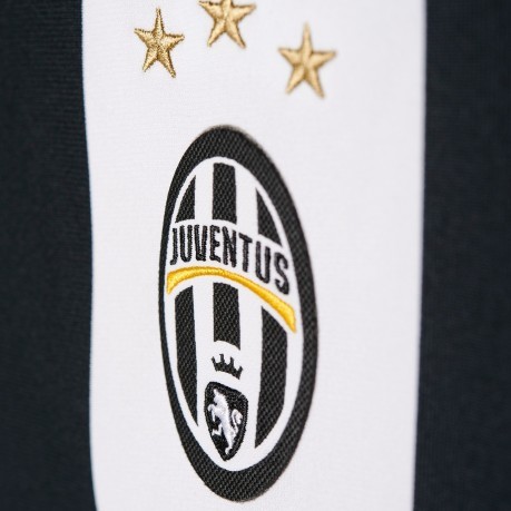Knitted baby Juve 2016-17 black-and-white front