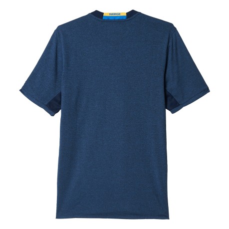 Shirt Schweden Away Replica blau grau 6