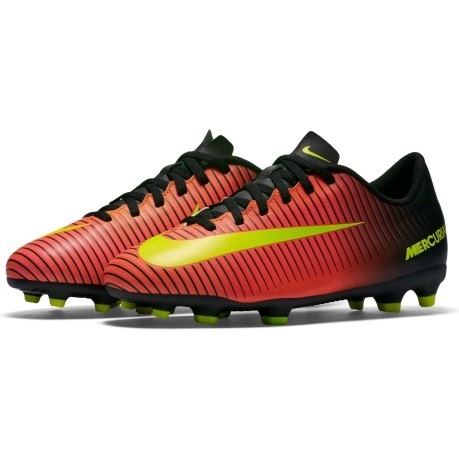 Chaussures de Football Mercurial Vortex III FG orange