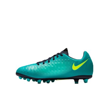 botas de fútbol Nike Magista Opus II AG-Pro colore azul amarillo - Nike -