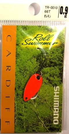 Artificial lures Roll Swimmer 0.9 g silver