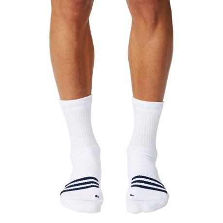 Socks Tennis ID Crew white model